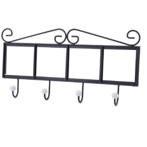 Custom Coat Rack with Ceramic Tiles