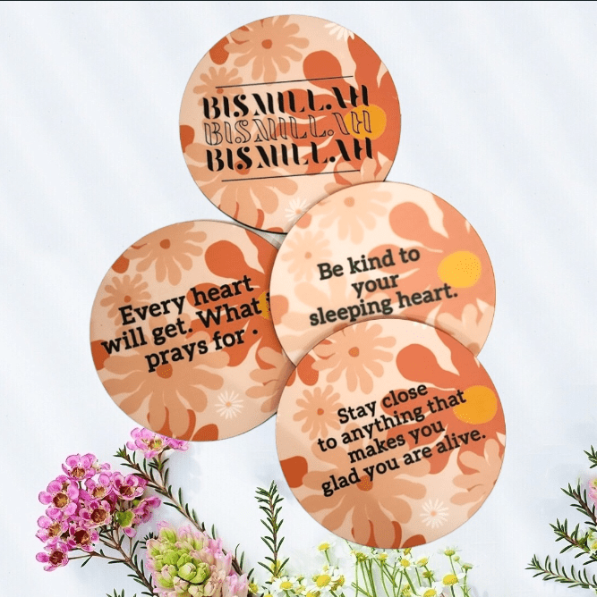 Custom 10cm Wooden coasters - Image 2